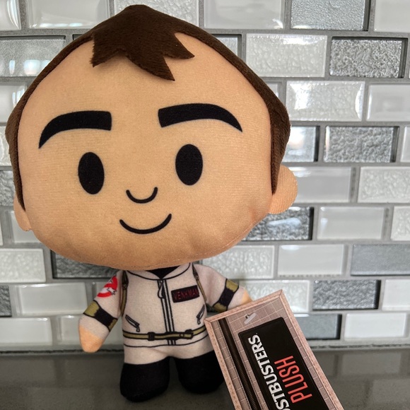 GHOSTBUSTERS Peter Venkman Chibi Big Head Plush Toy Doll Figure / 8โ / BRAND NEW - Picture 2 of 16